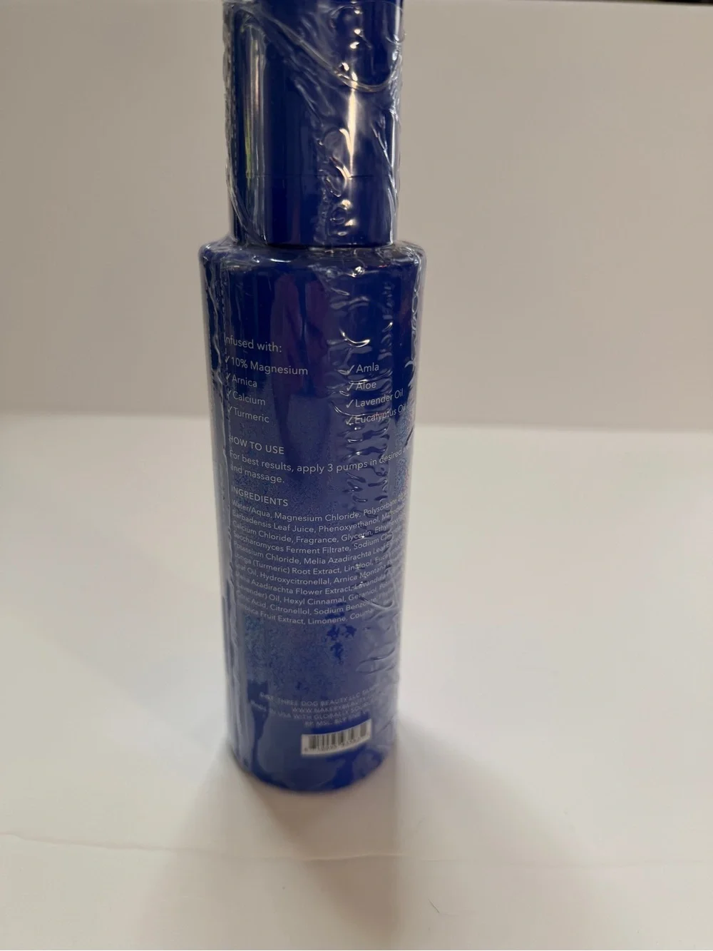 Nakery Beauty Skin Recovery Total Body Magic Spray 12.1 fluid ounces sealed